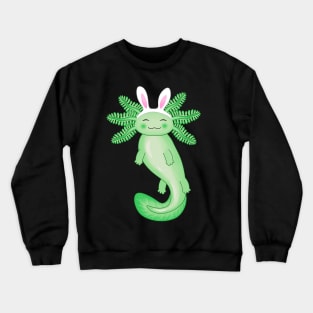 Green Axolotl Crewneck Sweatshirt